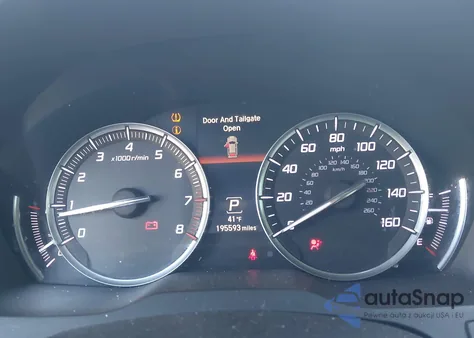 2014 Acura Mdx Technology Package z USA, uszkodzony, nr VIN 5FRYD3H44EB006990